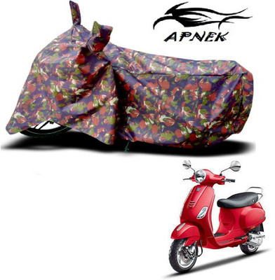 APNEK Waterproof Two Wheeler Cover for Piaggio(Vespa VXL, Multicolor)