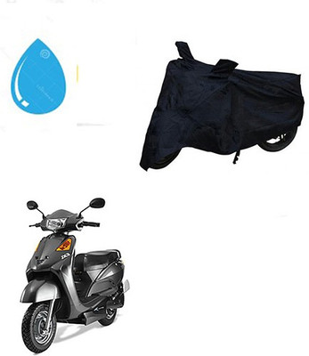 THE REAL ARV Waterproof Two Wheeler Cover for Indus(Yo EXL, Black)