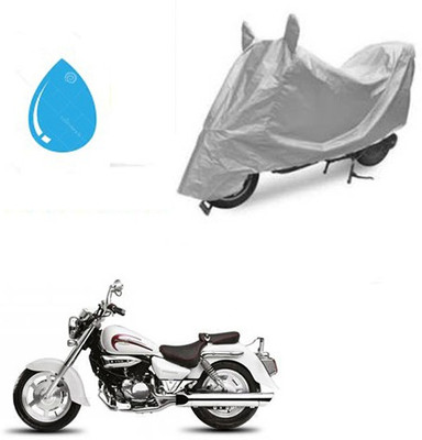 THE REAL ARV Waterproof Two Wheeler Cover for Hyosung(Aquila Pro 650, Silver)