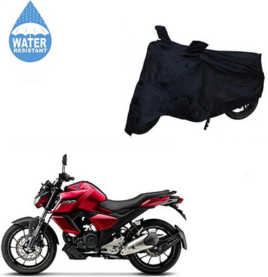 SRENTERPRISES Two Wheeler Cover for Yamaha(FZ-S, Black)