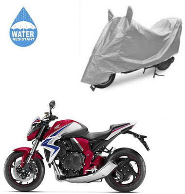 SRENTERPRISES Two Wheeler Cover for Honda(CB 1000R, Silver)