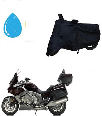 saanvi Waterproof Two Wheeler Cover for BMW(K 1600, Black)