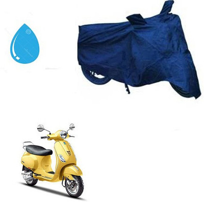 RPSENTTERPR Waterproof Two Wheeler Cover for Piaggio(Vespa SXL, Blue)