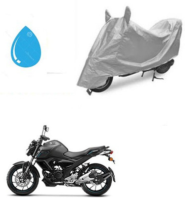 THE REAL ARV Waterproof Two Wheeler Cover for Yamaha(FZ, Silver)