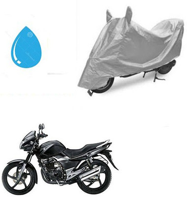 HYBRIDS COLLECTION Waterproof Two Wheeler Cover for Suzuki(GS 150R, Silver)