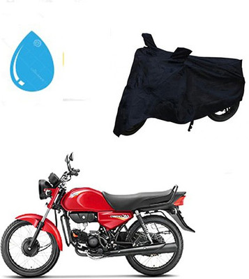 Atulit enterprises Waterproof Two Wheeler Cover for Hero(CD Dawn, Black)