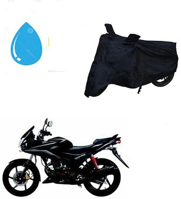 THE REAL ARV Waterproof Two Wheeler Cover for Honda(CBF Stunner, Black)