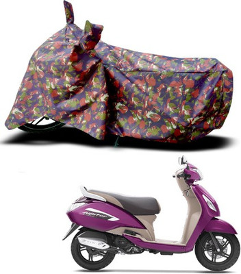 DeepShakshi AUTOMOTIVE Two Wheeler Cover for TVS(Jupiter, Multicolor)