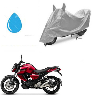 Atulit enterprises Waterproof Two Wheeler Cover for Yamaha(FZ-S, Silver)