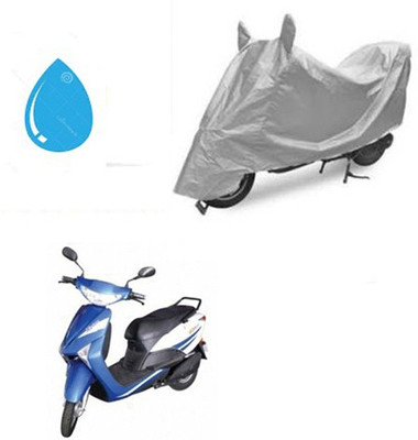 HYBRIDS COLLECTION Waterproof Two Wheeler Cover for Indus(Yo Xplor, Silver)