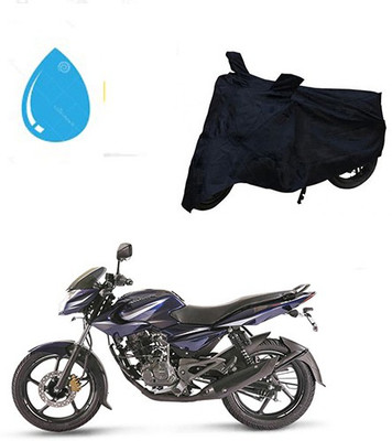 RPSENTTERPR Waterproof Two Wheeler Cover for Bajaj(Pulsar 135 LS DTS-i, Black)