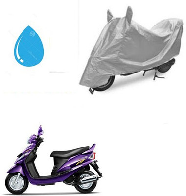RPSENTTERPR Waterproof Two Wheeler Cover for Mahindra(Rodeo RZ, Silver)