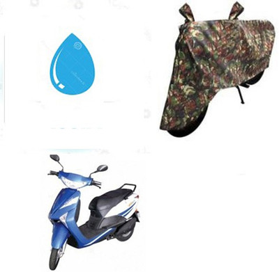 Atulit enterprises Waterproof Two Wheeler Cover for Indus(Yo Xplor, Multicolor)