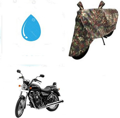 HYBRIDS COLLECTION Waterproof Two Wheeler Cover for Royal Enfield(Thunderbird 350, Multicolor)