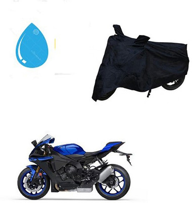 Atulit enterprises Waterproof Two Wheeler Cover for Yamaha(YZF R1, Black)