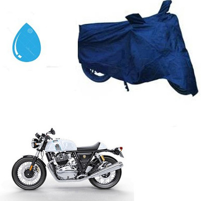 RPSENTTERPR Waterproof Two Wheeler Cover for Royal Enfield(Continental GT, Blue)