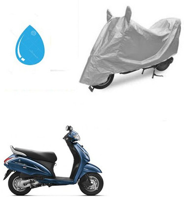 THE REAL ARV Waterproof Two Wheeler Cover for Honda(Activa 3G, Silver)