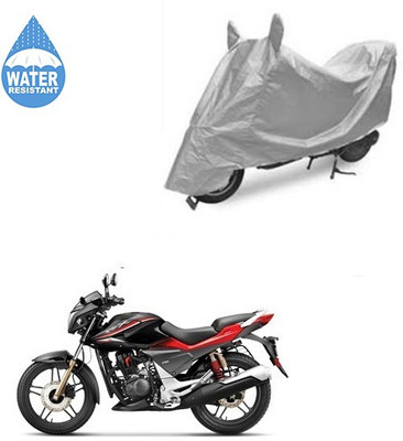 SRENTERPRISES Two Wheeler Cover for Honda(CBZ Extreme, Silver)