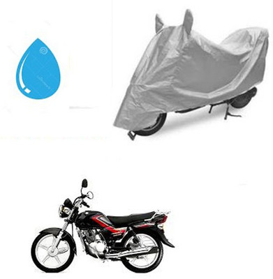 Atulit enterprises Waterproof Two Wheeler Cover for Suzuki(Heat, Silver)