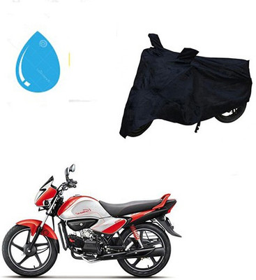 HYBRIDS COLLECTION Waterproof Two Wheeler Cover for Hero(Splendor I Smart, Black)
