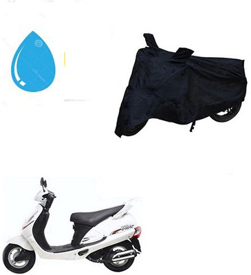 HYBRIDS COLLECTION Waterproof Two Wheeler Cover for Mahindra(Duro, Black)