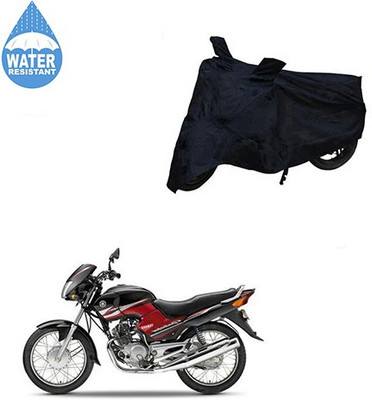 SRENTERPRISES Two Wheeler Cover for Yamaha(Gladiator, Black)