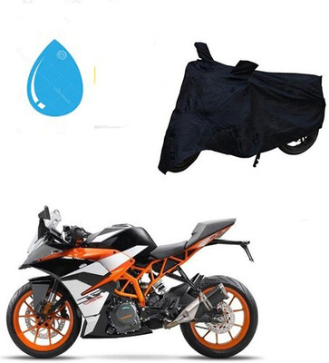 RPSENTTERPR Waterproof Two Wheeler Cover for KTM(RD 350, Black)