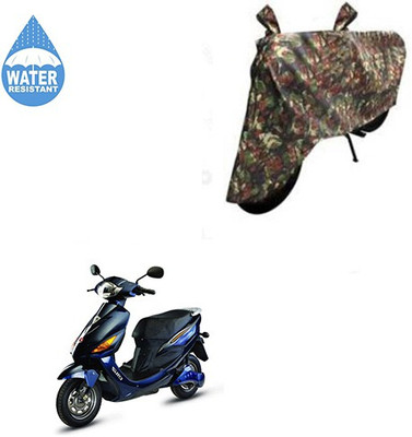 SRENTERPRISES Two Wheeler Cover for Hero(Electric Cruz, Multicolor)
