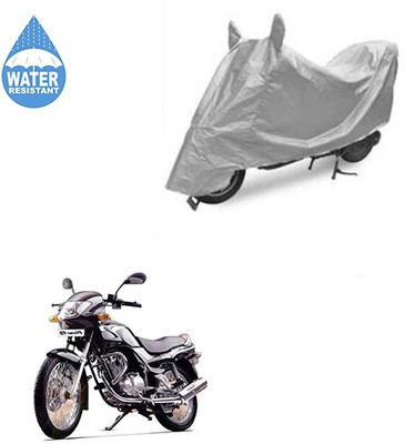 SRENTERPRISES Two Wheeler Cover for TVS(Fiero F2, Silver)