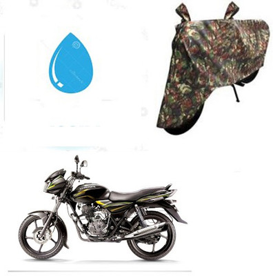 HYBRIDS COLLECTION Waterproof Two Wheeler Cover for Bajaj(Discover 100 DTS-i, Multicolor)