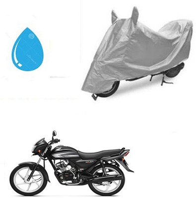 Atulit enterprises Waterproof Two Wheeler Cover for Honda(CD, Silver)