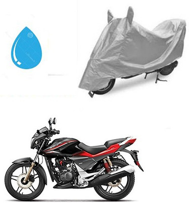 RPSENTTERPR Waterproof Two Wheeler Cover for Hero(CBZ Extreme, Silver)