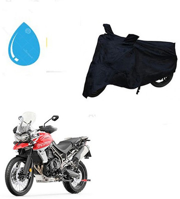 HYBRIDS COLLECTION Waterproof Two Wheeler Cover for Triumph(Tiger 800 XCA, Black)