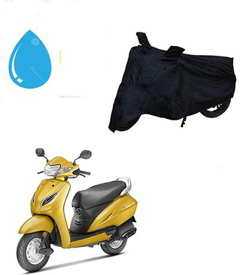 THE REAL ARV Waterproof Two Wheeler Cover for Honda(Activa 5G, Black)