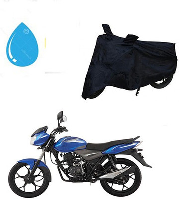 KPIND Waterproof Two Wheeler Cover for Bajaj(Discover, Black)