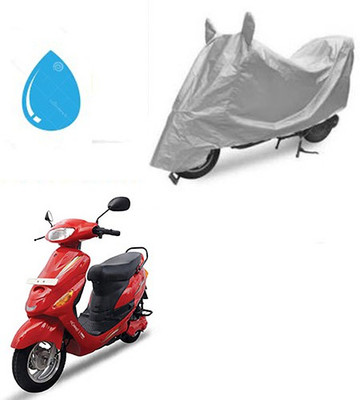 THE REAL ARV Waterproof Two Wheeler Cover for Hero(E Sprint, Silver)