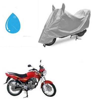 THE REAL ARV Waterproof Two Wheeler Cover for Honda(Ambition, Silver)