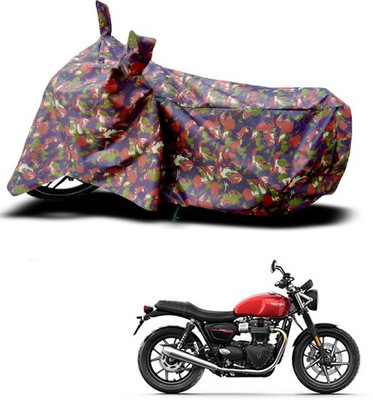 APNEK Waterproof Two Wheeler Cover for Triumph(Twin spark, Multicolor)