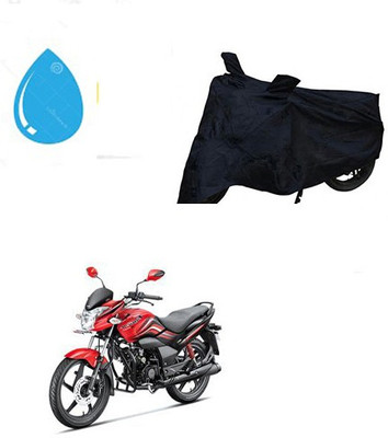 HYBRIDS COLLECTION Waterproof Two Wheeler Cover for Hero(Passion Xpro, Black)