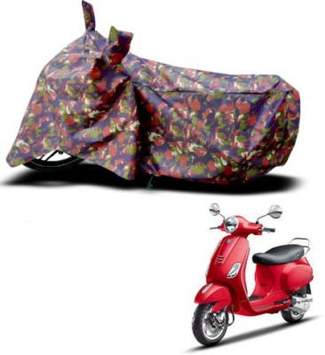 DeepShakshi AUTOMOTIVE Two Wheeler Cover for Piaggio(Vespa VXL, Multicolor)