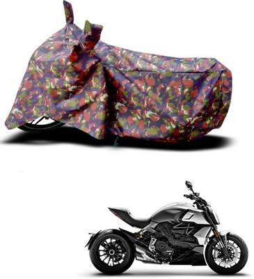 APNEK Waterproof Two Wheeler Cover for Ducati(Diavel, Multicolor)
