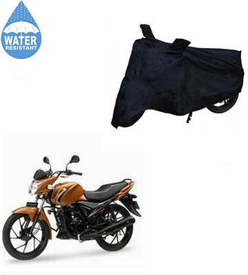 SRENTERPRISES Two Wheeler Cover for Suzuki(Sling, Black)