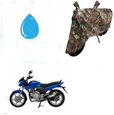HYBRIDS COLLECTION Waterproof Two Wheeler Cover for Bajaj(DTS-i, Multicolor)