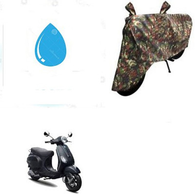 THE REAL ARV Waterproof Two Wheeler Cover for Piaggio(Vespa LX, Multicolor)
