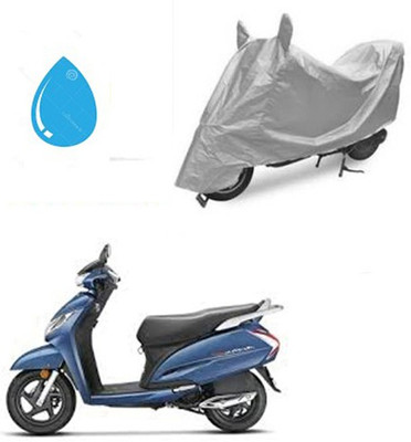 THE REAL ARV Waterproof Two Wheeler Cover for Honda(Activa, Silver)