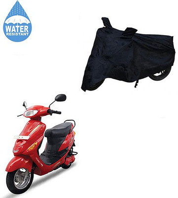 SRENTERPRISES Two Wheeler Cover for Hero(E Sprint, Black)