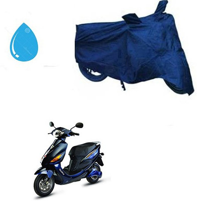 RPSENTTERPR Waterproof Two Wheeler Cover for Hero(Electric Cruz, Blue)