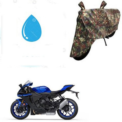 saanvi Waterproof Two Wheeler Cover for Yamaha(YZF R1, Multicolor)