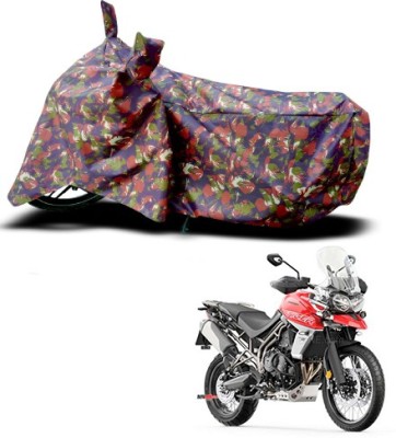 APNEK Waterproof Two Wheeler Cover for Triumph(Tiger 800 XCA, Multicolor)