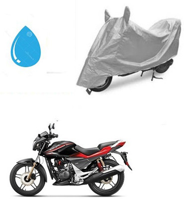 HYBRIDS COLLECTION Waterproof Two Wheeler Cover for Honda(CBZ Extreme, Silver)